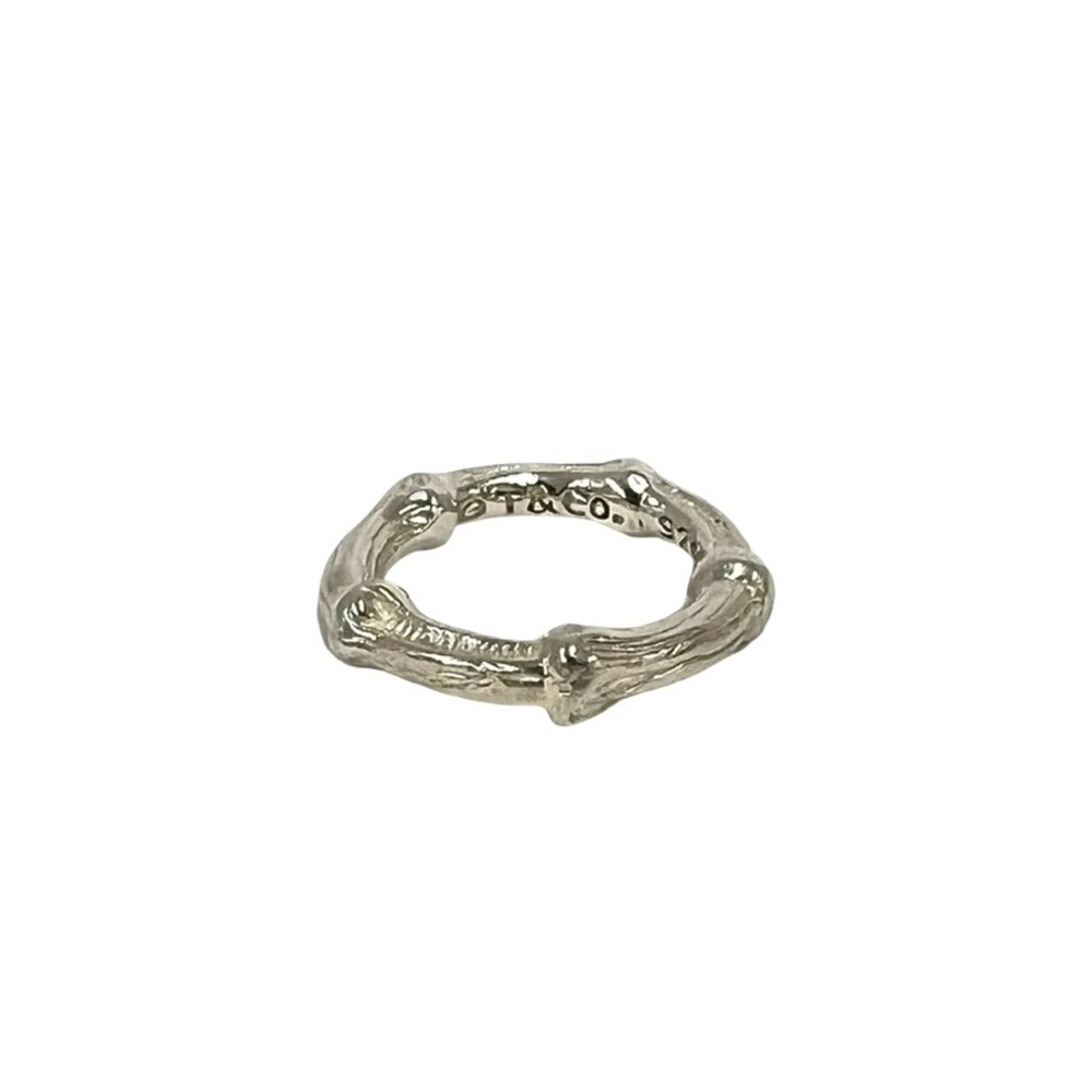 TIFFANY Vintage Silver Bamboo Ring
